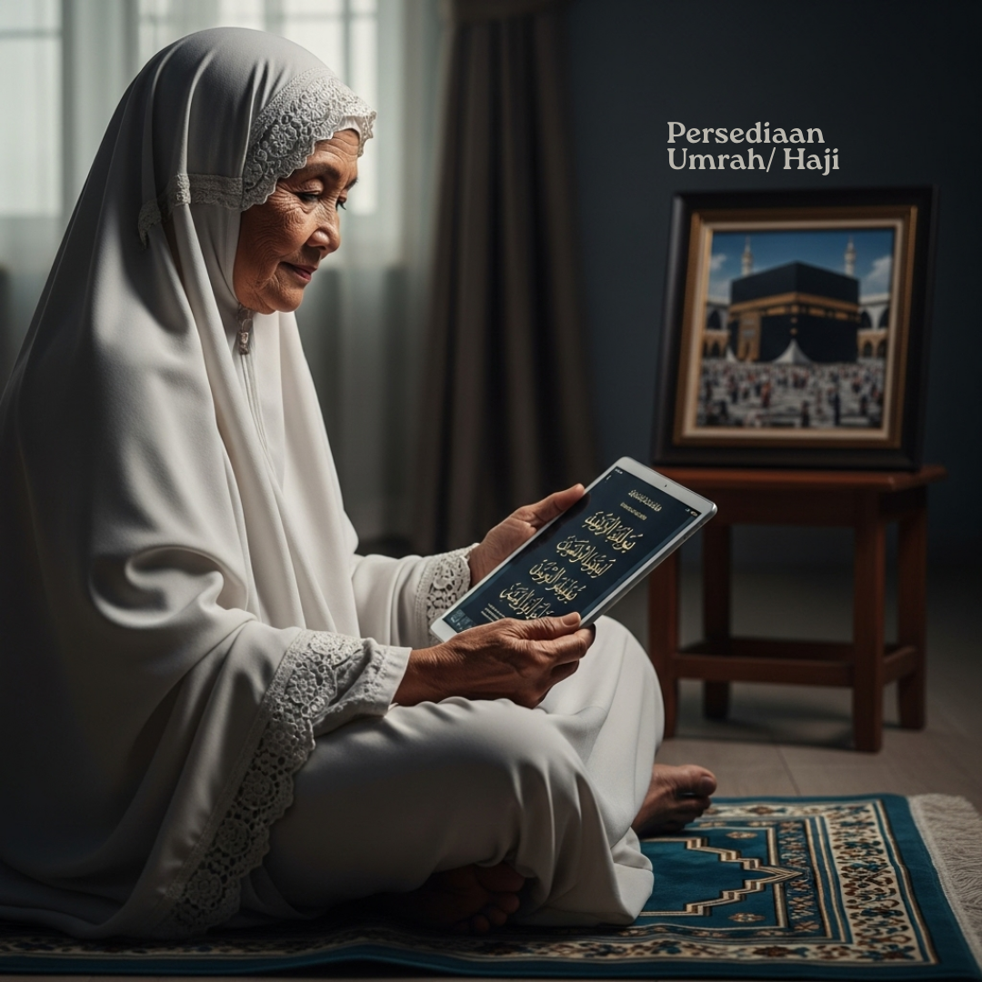 Jemaah haji dan umrah belajar Bahasa Arab